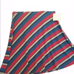 Large LuLaRoe Azure a line skirt